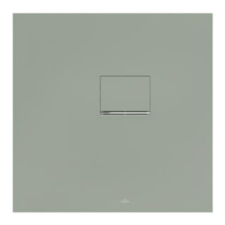V&B Duschwanne Squaro Infinity 80x80x4cm, m gre., Eck-Einbau re gg Wand
