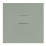 V&B Duschwanne Squaro Infinity 80x80x4cm, morn. gre., f fläche Install.