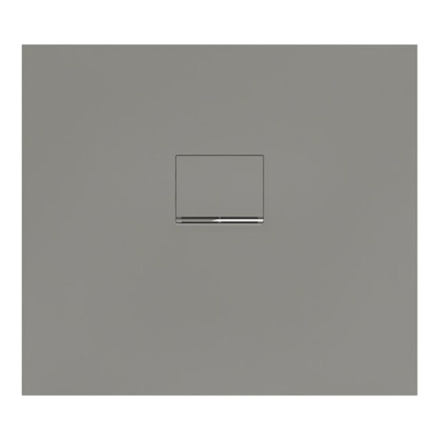 V&B Duschwanne Squaro Infinity 90x80x4cm, grau, universal einbaubar