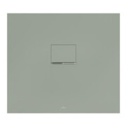 V&B Duschwanne Squaro Infinity 90x80x4cm, m green, universal einbaubar