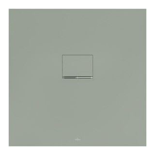 V&B Duschwanne Squaro Infinity 90x90x4cm, m green, universal einbaubar