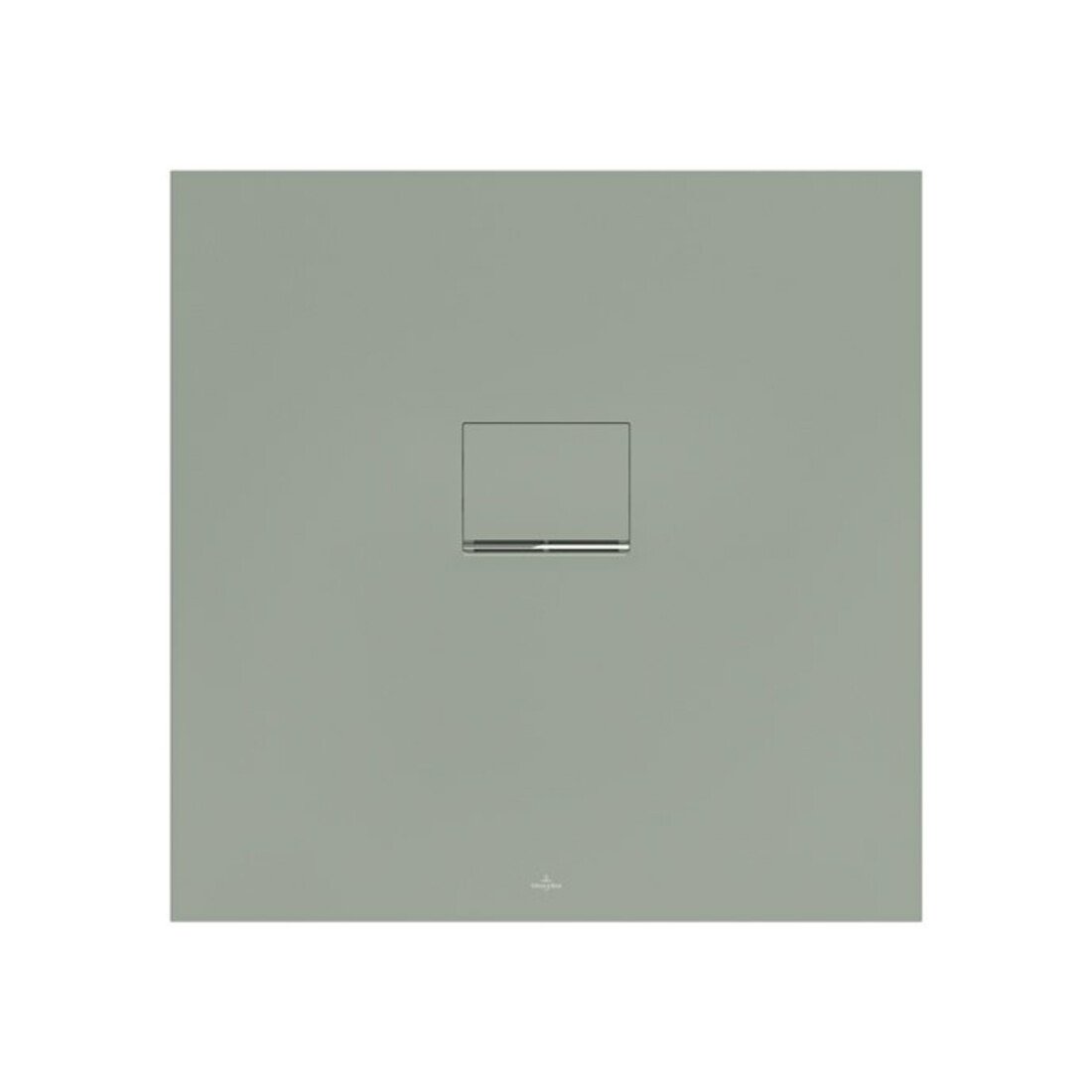 V&B Duschwanne Squaro Infinity 90x90x4cm, m green, universal einbaubar