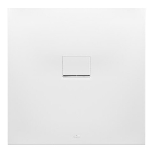 V&B Duschwanne Squaro Infinity 90x90x4cm, st. wh., universal einbaubar