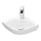 V&B Eck-Handwaschbecken Subway 3.0 32cm Schenkell., eck., m HL/o ÜL, we C+-1