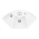 V&B Eckspüle Solo Eck m Abl.garn, Exzenter, sn wh. CeramicPlus-1