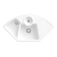 V&B Eckspüle Solo Eck m Abl.garn, Hand., sn white CeramicPlus-1