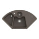 V&B Eckspüle Solo Eck m Abl.garn, Hand., timber CeramicPlus-1
