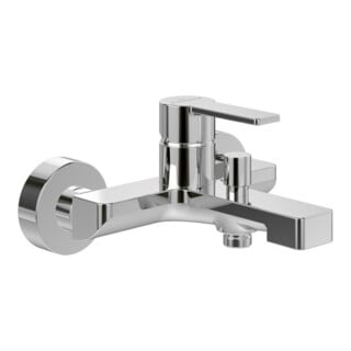 V&B EHM-Badewannenarmatur Architectura mit automatischem Umsteller, chrom