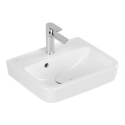 V&B Einbau-/Aufsatz HWB O.NOVO 45x37cm, eck, m HL, m ÜL, we A-bac C+