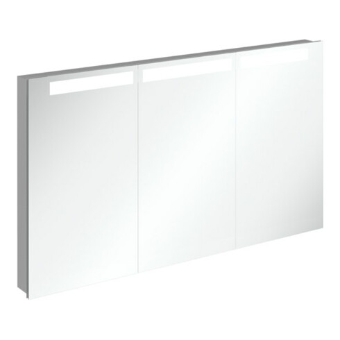 V&B Einbau-Spiegelschrank MY VIEW IN 130,1x74,7x10,7cm, 18,6 W, LED, 3 Tür.