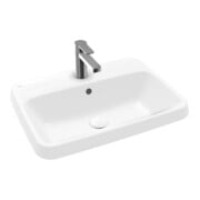 V&B Einbauwaschbecken Architectura 60x45cm, m HL, m ÜL, 1 Hahnl., m ÜL, we-4