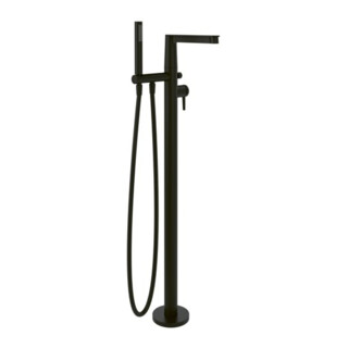 V&B Einhebel-Badewannenarmatur Conum bodenstehend, matt black