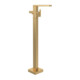 V&B Einhebel-Badewannenarmatur Mettlach bodenstehend, brushed gold-1