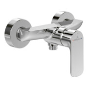 V&B Einhebel-Duscharmatur O.Novo mit Rückflussschutz, Wandmontage, chrom