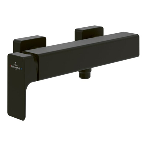 V&B Einhebel-Duscharmatur Subway 3.0 m Rückflussschutz, Wandmont., matt black