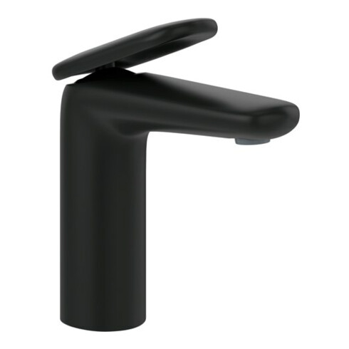 V&B Einhebel-Waschtischarmatur ANTAO mit Push-Open-Ablaufgarnitur, matt black