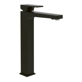V&B Einhebel-Waschtischarmatur ARCHITECTURA SQUARE erh., m Push-Open-Ablaufg., matt black