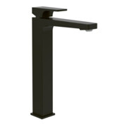 V&B Einhebel-Waschtischarmatur ARCHITECTURA SQUARE erh., m Push-Open-Ablaufg., matt black