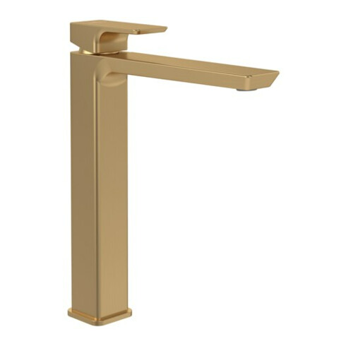 V&B Einhebel-Waschtischarmatur Subway 3.0 erh., ohne Ablaufgarnitur, brushed gold