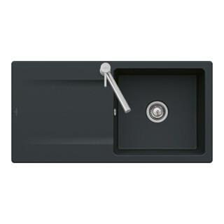 V&B Évier à fleur Siluet 60 Flat, fossil CeramicPlus