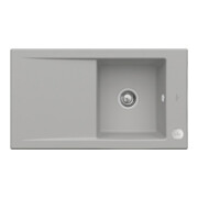 V&B Évier affleurant Timeline 50 Flat avec garniture vidage, commande excentrique, fossil