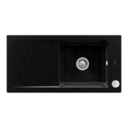 V&B Évier affleurant Timeline 60 Flat avec garniture vidage, commande excentrique, chromite