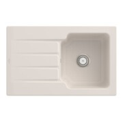 V&B Évier Architectura 45 cm garniture vidage, manuel, crema CeramicPlus