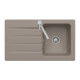 V&B Évier Architectura 50, blanc alpin CeramicPlus-1