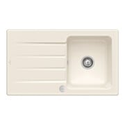 V&B Évier Architectura 50 cm avec garniture vidage, excentrique, crema CeramicPlus