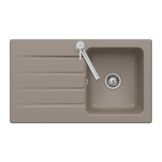 V&B Évier Architectura 50, graphite CeramicPlus