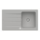 V&B Évier Architectura 50 m Garniture vidage, excentrique, fossil CeramicPlus-1