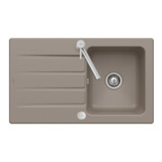 V&B Évier Architectura 50 m Garniture vidage, excentrique, timber CeramicPlus