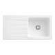 V&B Évier Architectura 60 m Garniture vidage, manuel, blanc sn CeramicPlus-1