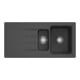 V&B Évier Architectura 60 XR avec garniture vidage, mitigeur, graphite C-plus-1