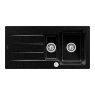 V&B Évier Architectura 60 XR avec garniture vidage, robinet avec excentrique, chrome C-plus