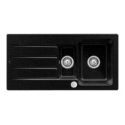 V&B Évier Architectura 60 XR avec garniture vidage, robinet avec excentrique, chrome C-plus