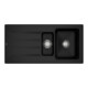 V&B Évier Architectura 60 XR avec garniture vidage, robinet, chrome C-plus-1
