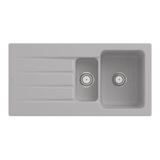 V&B Évier Architectura 60 XR avec garniture vidage, robinet rond, steam C-plus