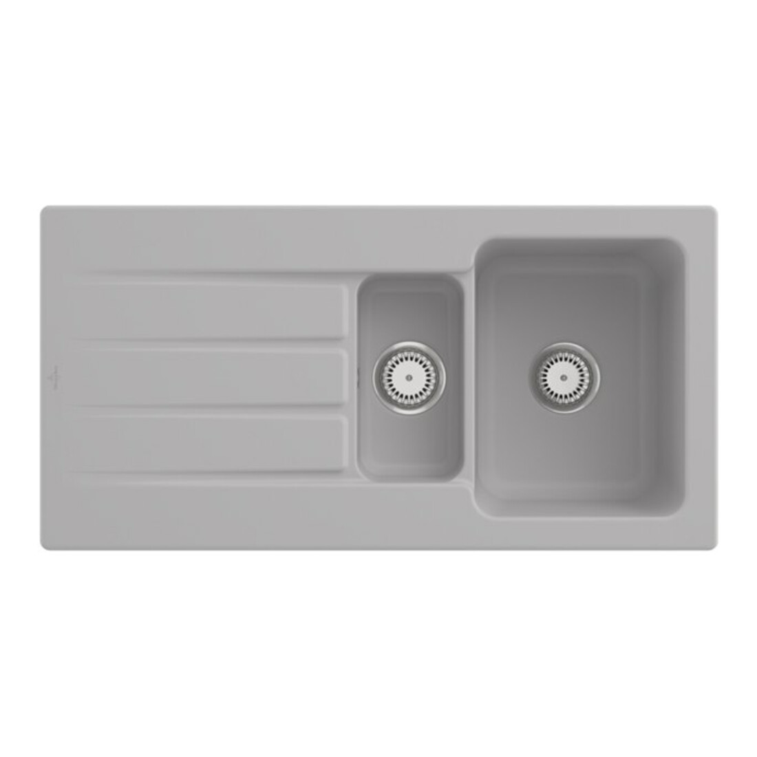 V&B Évier Architectura 60 XR avec garniture vidage, robinet rond, steam C-plus