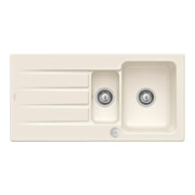V&B Évier Architectura 60 XR avec garniture vidage, rond avec excentrique, crema C-plus