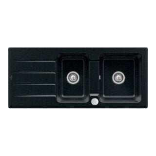 V&B Évier Architectura 80 m Garniture vidage, Excentrique, Chrome CeramicPlus
