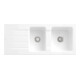 V&B Évier Architectura 80 m garniture vidage, main, sn blanc CeramicPlus-1