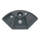 V&B Évier d'angle Solo avec garniture vidage, excentrique, CeramicPlus graphite-1