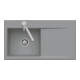 V&B évier encastré Subway Style 50 Flat, cuve droite, fossil CeramicPlus-1