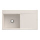 V&B Évier encastré Subway Style 50 Flat gauche, avec garniture, crema CeramicPlus-1