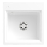 V&B évier encastré Subway Style 50 S Flat, blanc C-plus
