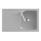 V&B Évier Linara 45 cm Garniture vidage, excentrique, steam CeramicPlus-1
