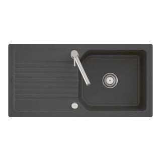V&B Évier Linara 60, blanc pierre CeramicPlus
