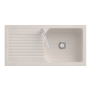 V&B Évier Linara 60 cm Garniture vidage, manuel, crema CeramicPlus