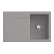 V&B Évier Siluet 45 m garniture vidage, manuel, fossil CeramicPlus